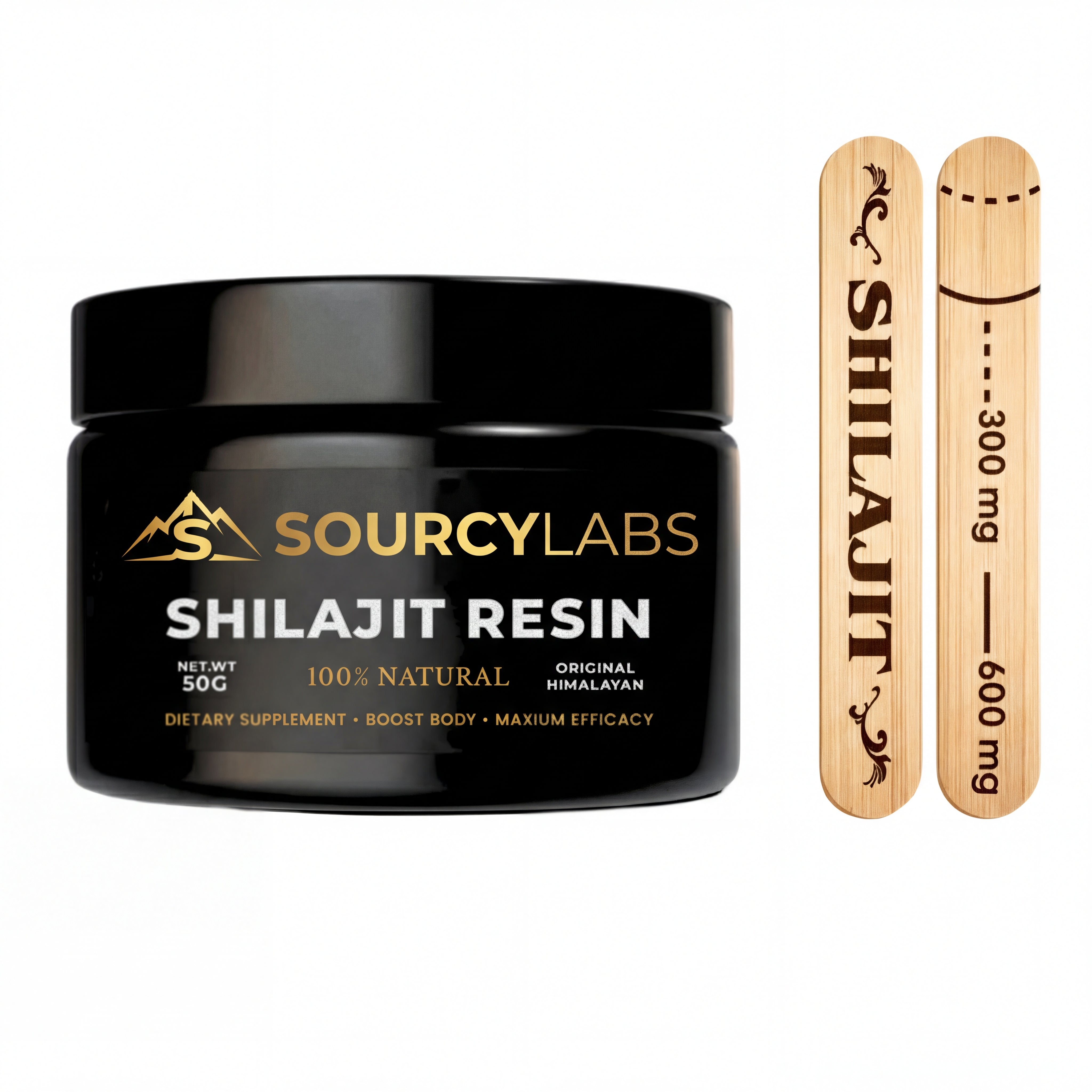 SourcyLabs™ Pure Shilajit Resin (30G)